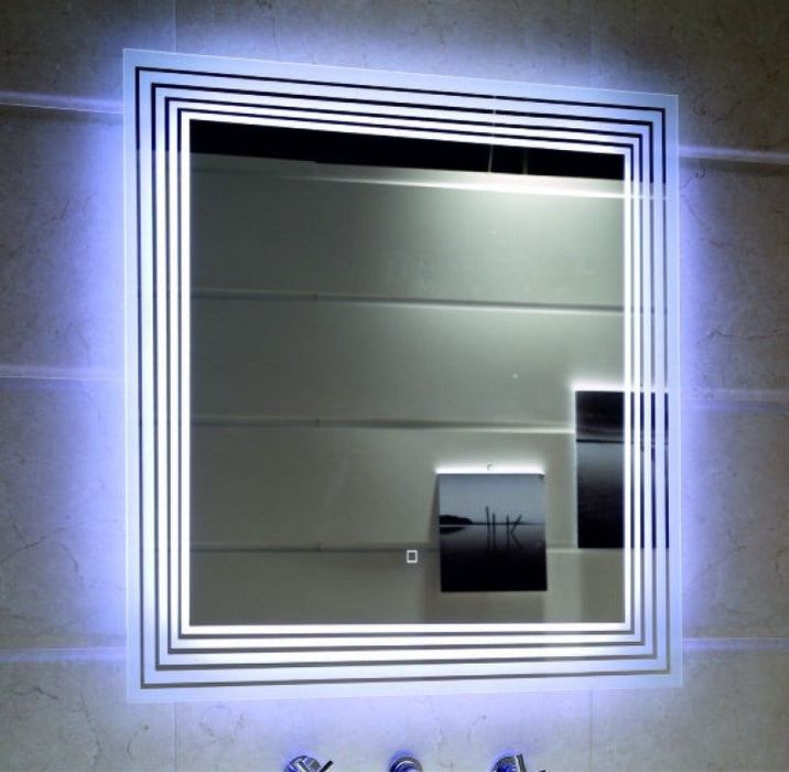 LED MIRROR DIA 80x80