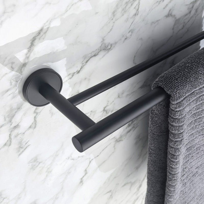 DOUBLE TOWEL HOLDER INTER CERAMIC LUSSO