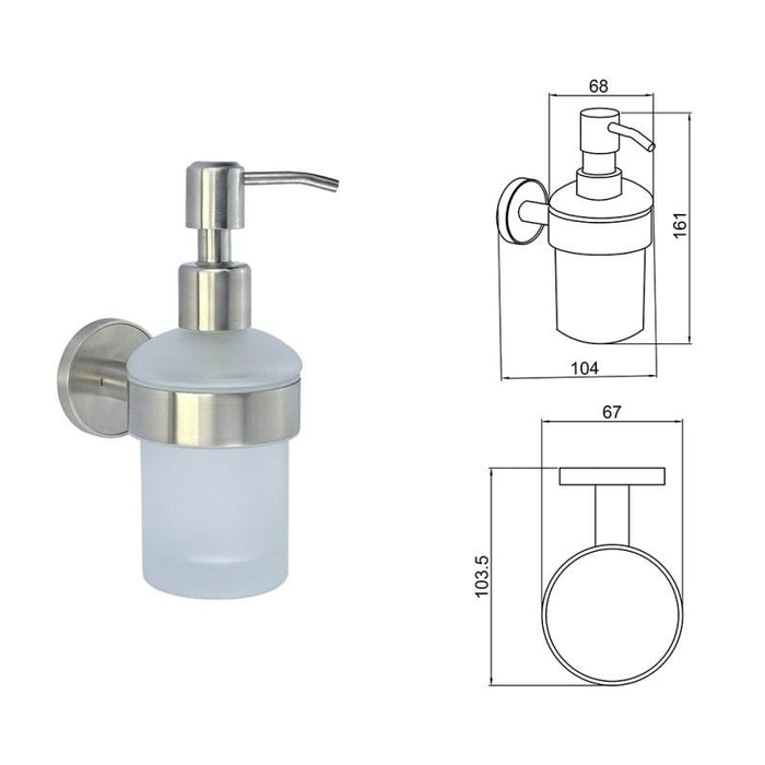 INTER CERAMIC LUSSO LIQUID SOAP DISPENSER