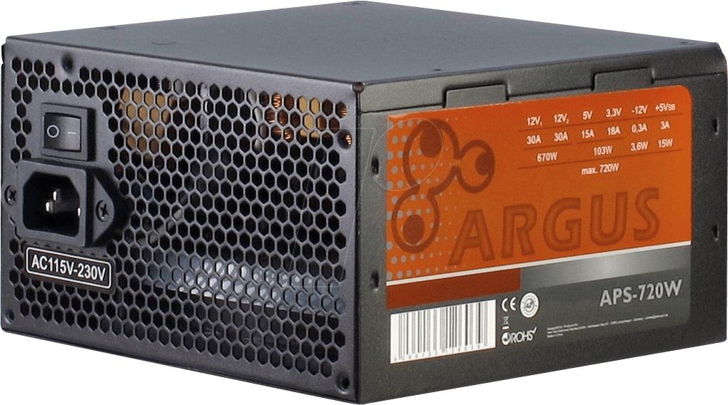 Power supply unit Inter Tech Argus APS-720W, 720W, ATX, 80+
