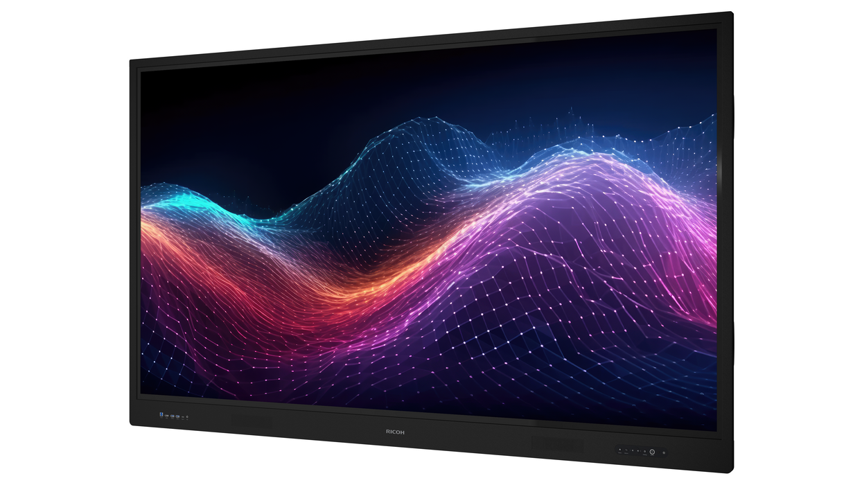 Interactive display RICOH A8610 86’’ 3840 x 2160 HDMI DP Android 13 USB Multi-touch Black - Математика и
