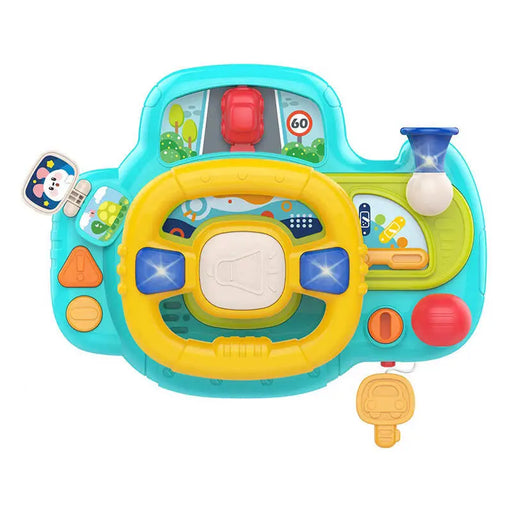 Interactive steering wheel for children (blue) Huanger HE0541 - Educational and interactive<<<Toys<<<InnproXML