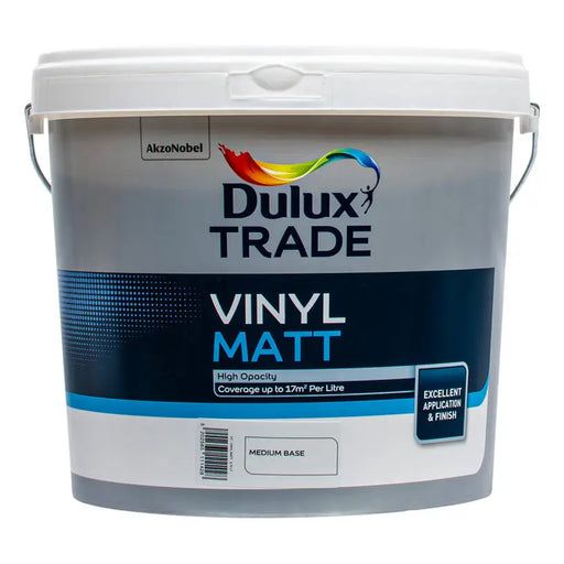 INTERIOR BASE MEDIUM VINYL MATT 10 L DULUX - Бели интериорни бои<<<Интериорни бои<<<Бои и лакове<<<Praktiker