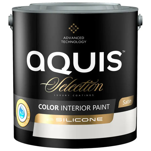 INTERIOR PAINT WITH SILICONE ANTIQUE PORCELAIN 2.5 L AQUIS - Цветни интериорни бои<<<Интериорни бои<<<Подови и стенни