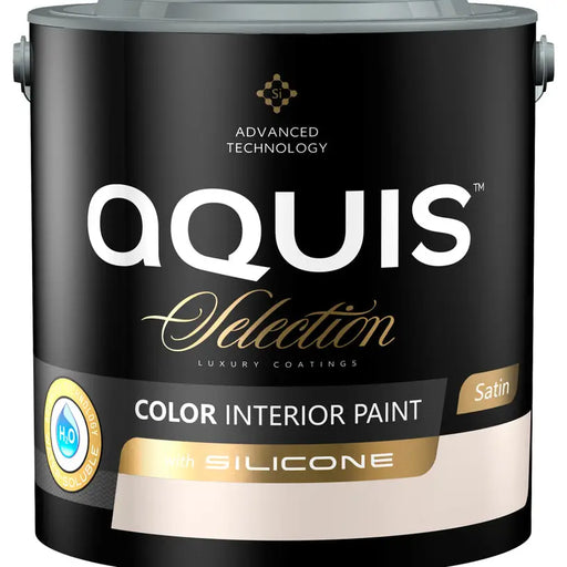 INTERIOR PAINT WITH SILICONE APRICOT COLOR 2.5 L AQUIS - Цветни интериорни бои<<<Интериорни бои<<<Подови и стенни