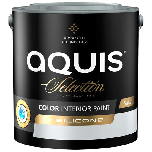 INTERIOR PAINT WITH SILICONE AUTUMN MIST 2.5 L AQUIS - Цветни интериорни бои<<<Интериорни бои<<<Подови и стенни