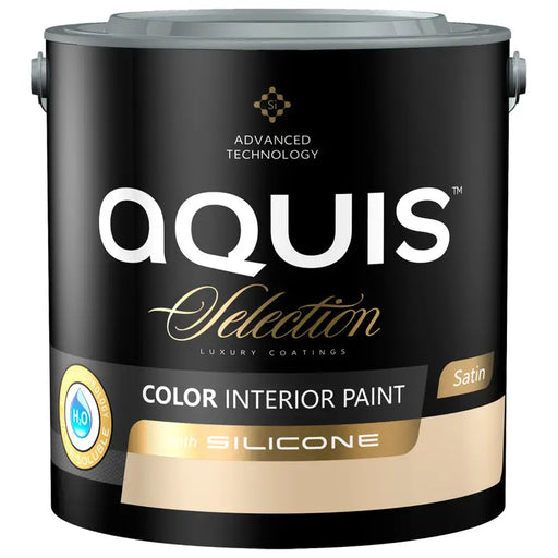 INTERIOR PAINT WITH SILICONE IRISH COFFEE 2.5 L AQUIS - Цветни интериорни бои<<<Интериорни бои<<<Подови и стенни