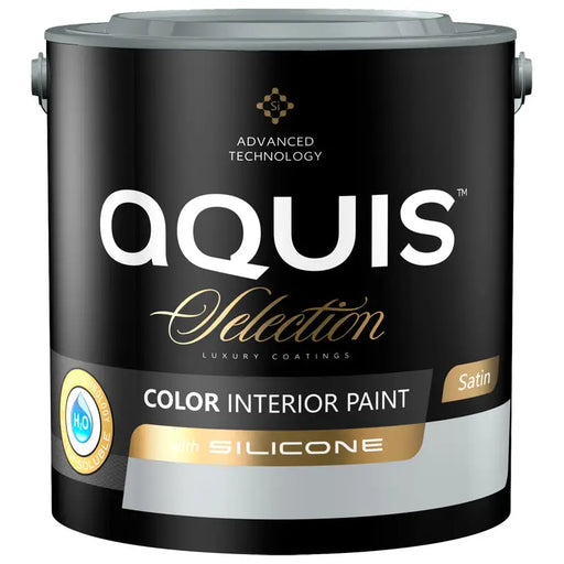 INTERIOR PAINT WITH SILICONE SEA STORM 2.5 L AQUIS - Цветни интериорни бои<<<Интериорни бои<<<Подови и стенни