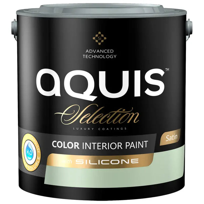 INTERIOR PAINT WITH SILICONE SPRING FIELD 2.5 L AQUIS - Цветни интериорни бои<<<Интериорни бои<<<Подови и стенни