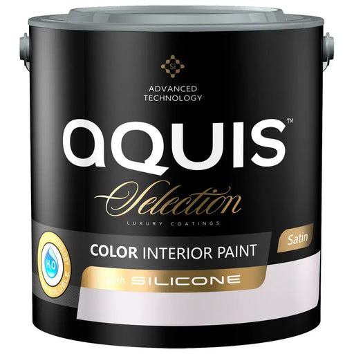 INTERIOR PAINT WITH SILICONE STRAWBERRY SHAKE 2.5 L AQUIS - Цветни интериорни бои<<<Интериорни бои<<<Подови и стенни