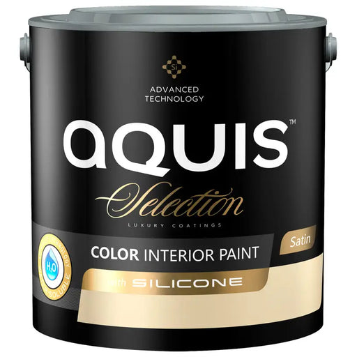 INTERIOR PAINT WITH SILICONE TROPICAL MANGO 2.5 L AQUIS - Цветни интериорни бои<<<Интериорни бои<<<Подови и стенни