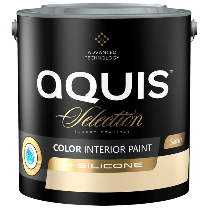 INTERIOR PAINT WITH SILICONE TROPICAL MANGO 2.5 L AQUIS - Цветни интериорни бои<<<Интериорни бои<<<Подови и стенни