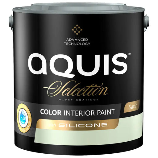 INTERIOR PAINT WITH SILICONE WEEPING WILLOW 2.5 L AQUIS - Цветни интериорни бои<<<Интериорни бои<<<Подови и стенни