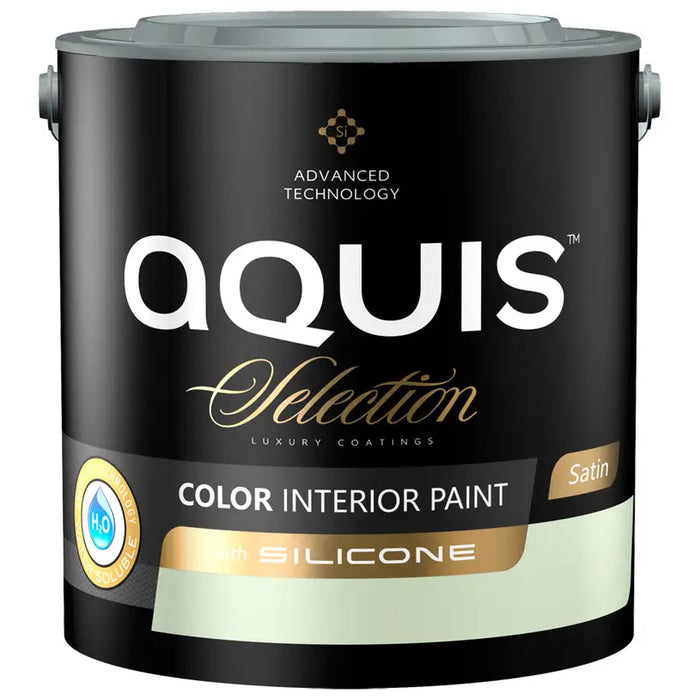 INTERIOR PAINT WITH SILICONE WEEPING WILLOW 2.5 L AQUIS - Цветни интериорни бои<<<Интериорни бои<<<Подови и стенни