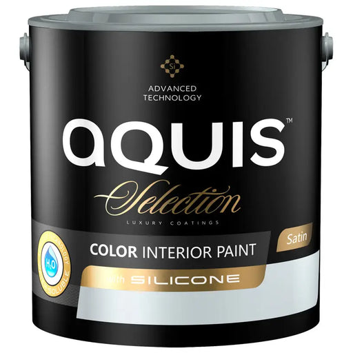 INTERIOR PAINT WITH SILICONE WINTER MORNING 2.5 L AQUIS - Цветни интериорни бои<<<Интериорни бои<<<Подови и стенни