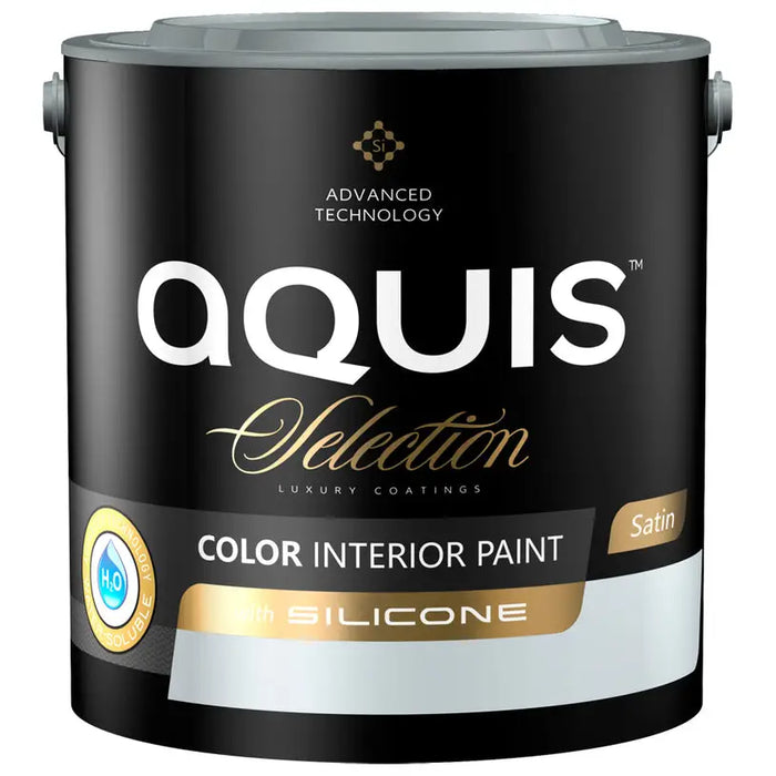 INTERIOR PAINT WITH SILICONE WINTER MORNING 2.5 L AQUIS - Цветни интериорни бои<<<Интериорни бои<<<Подови и стенни