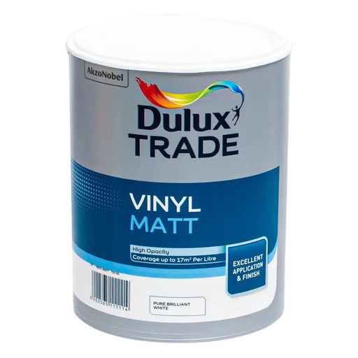 INTERIOR WHITE PAINT VINYL MATT 750 ML DULUX - Бели интериорни бои<<<Интериорни бои<<<Бои и лакове<<<Praktiker&&&Бази