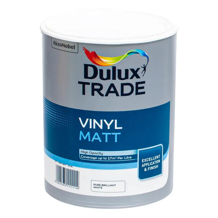 INTERIOR WHITE PAINT VINYL MATT 750 ML DULUX - Бели интериорни бои<<<Интериорни бои<<<Бои и лакове<<<Praktiker&&&Бази