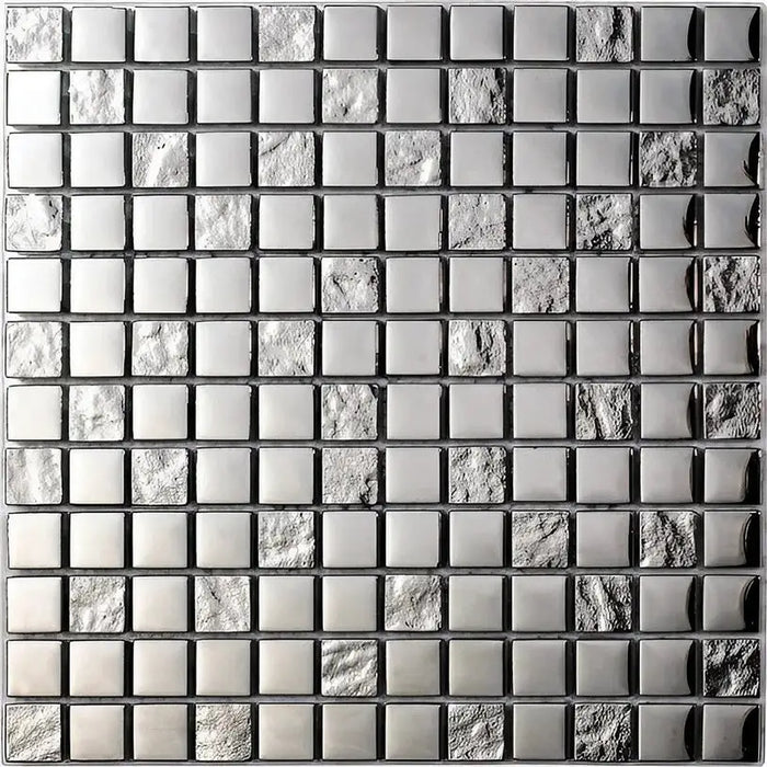 INTERMATEX LUXURY SILVER MOSAIC 30X30 CM - Стенни плочки и декорация<<<Плочки и лайстни<<<Баня<<<Praktiker&&&Стенни