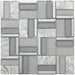 INTERMATEX TIME GRAY MOSAIC - Стенни плочки и декорация<<<Плочки и лайстни<<<Баня<<<Praktiker&&&Стенни плочки и