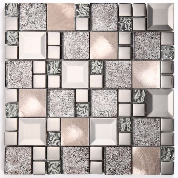 INTERMATEX KAOS SILVER MOSAIC 30X30 CM