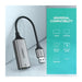 INTERNET ADAPTER USB A/RJ45 CM209 UGREEN - METAL - USB хъбове и адаптери<<<Компютърна периферия<<<AmperelB2B