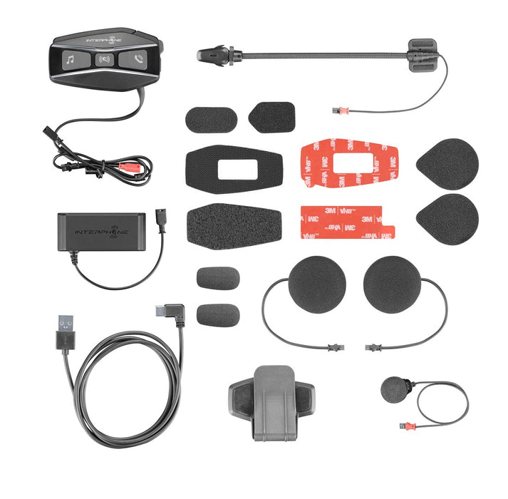 Interphone U-COM 16 Motorbike intercom 1600 m Black