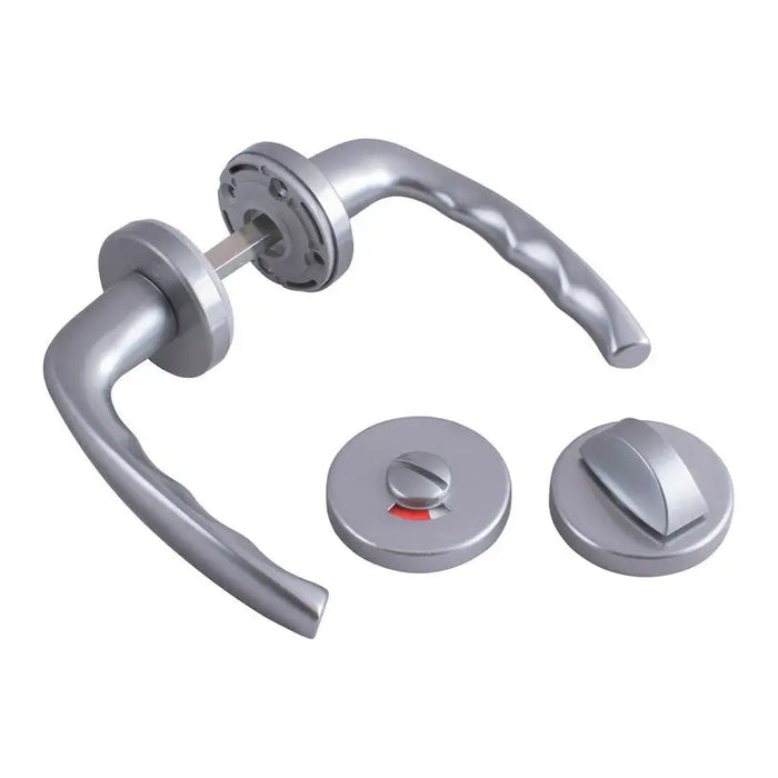 INTESA NEW YORK DOOR HANDLE - Обков за врати<<<Обков<<<Мебели и интериор<<<Praktiker&&&Обков за врати<<<Врати и
