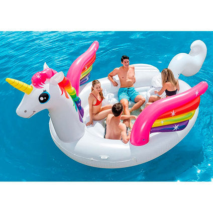 PARTY ISLAND UNICORN 173X335X503CM INTEX 57266EU