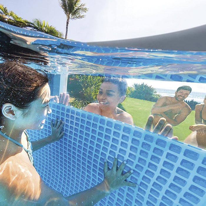 SWIMMING POOL F488X122CM CLEARVIEW INTEX 26730NP