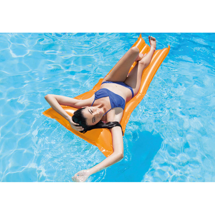INFLATABLE MATTRESS 1.83X0.69CM 3 COLORS