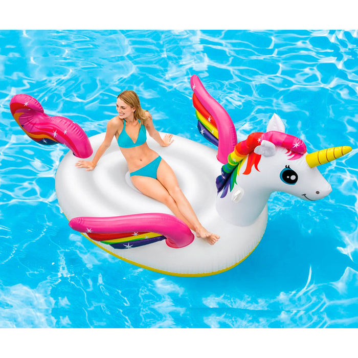 INFLATABLE UNICORN 287X193X165CM INTEX 57281EU
