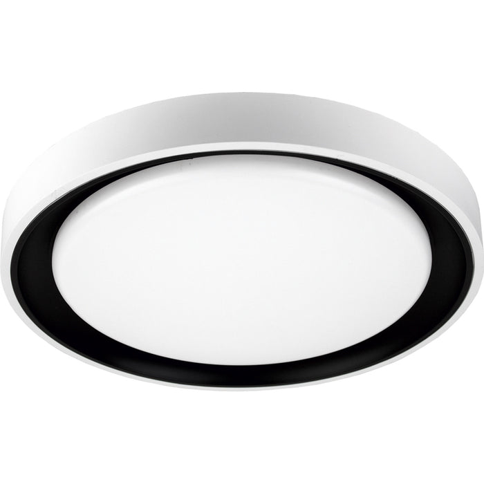 LED CEILING LAMP 24W 4000K F40CM WHITE/BLACK INTO VIDA