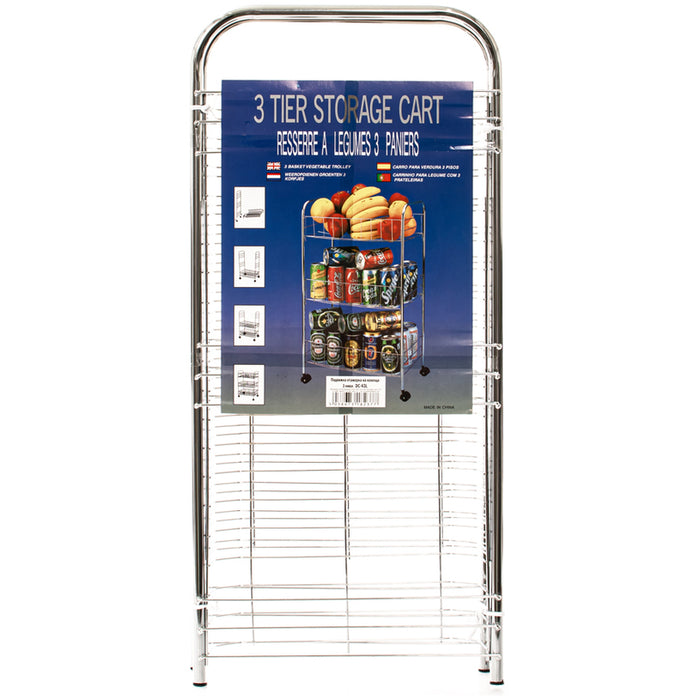 WHEEL RACK 3 LEVELS INOX LUX INTRADEDEPO