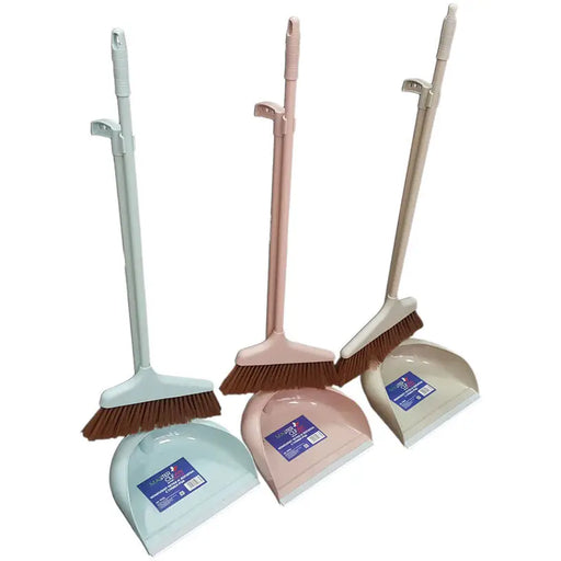 INTRADEPO RUBBER EDGE BROOM AND PADLE SET - Мопове метли четки<<<Домашни потреби<<<Кухня<<<Praktiker