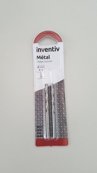 DRILL METAL F4.5 INVENTIV 2PCS
