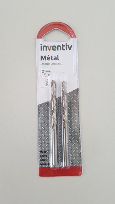 METAL DRILL BIT Ф5.5 INVENTIV 2PCS