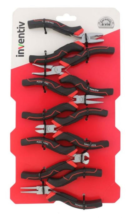 MINI PLIERS SET 6PCS. INVENTIV