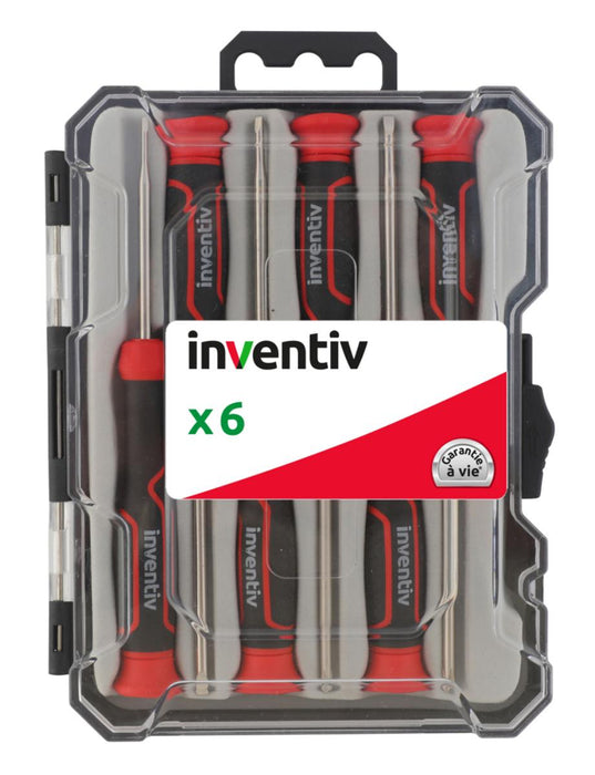 SCREWDRIVER SET MINI 6H. INVENTIV