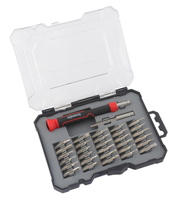 BIT SET WITH SCREWDRIVER 32H. INVENTIV