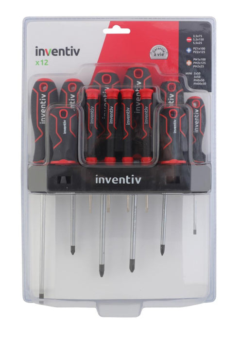 SCREWDRIVER SET 12H. INVENTIV