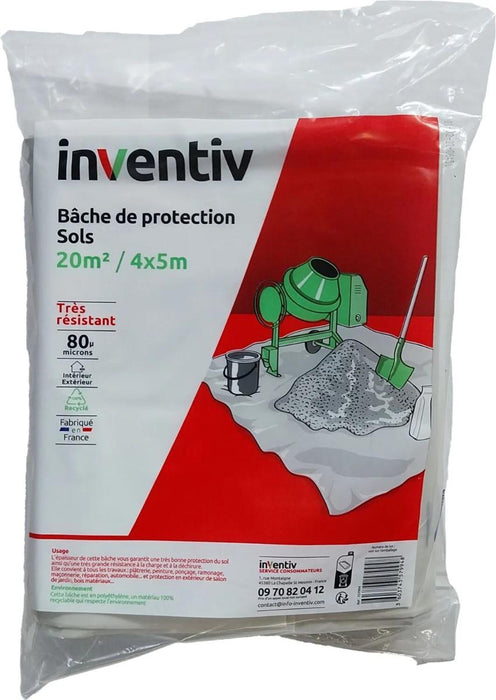 ROOF PROTECTIVE 20M2 80MICRON INVENTIV