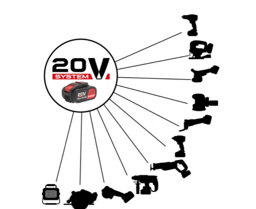 CORDLESS DRILL INVENTIV 20V 140N