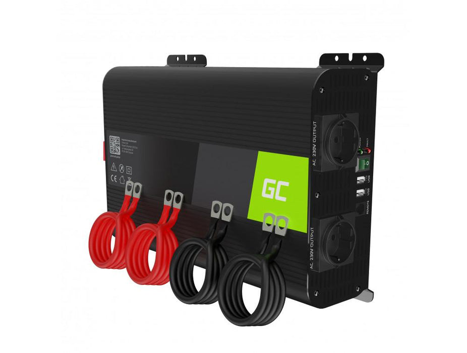 Inverter GREEN CELL 12/220V DC/AC 2000W/4000W Pure sine wave - Инвертори<<<Непрекъсваеми токозахранващи