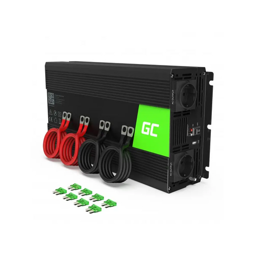 Inverter GREEN CELL 12/220V DC/AC 3000W/6000W Modified sine wave - Инвертори<<<Непрекъсваеми токозахранващи