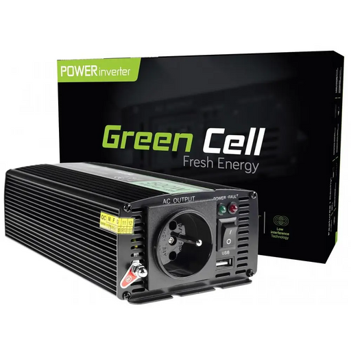 Inverter GREEN CELL 24V/500W - Инвертори<<<Непрекъсваеми токозахранващи устройства<<<ValiAPI&&&ConvertersZSA-PRZ<<<Car