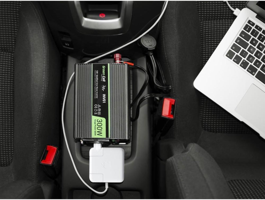 Inverter GREEN CELL 24V/500W - Инвертори<<<Непрекъсваеми токозахранващи устройства<<<ValiAPI&&&ConvertersZSA-PRZ<<<Car