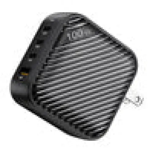INVZI GanHub 3x USB-C + USB wall charger 100W EU/UK/AU/US (black) - mains chargers<<<Chargers<<<GSM