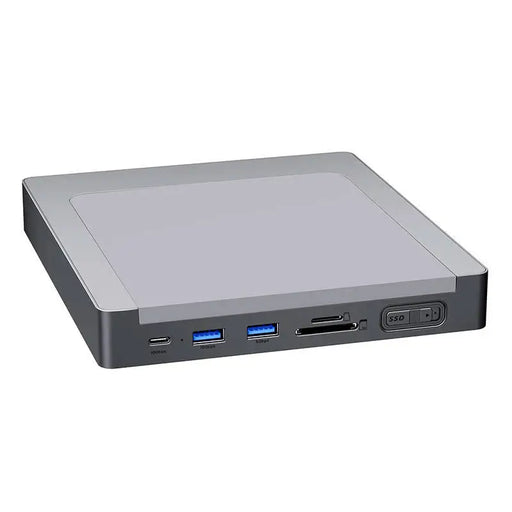 INVZI MagHub 8-in-1 USB-C Docking Station / Hub for iMac with SSD Bay (Gray) - Hubs<<<IT Accessories<<<InnproXML