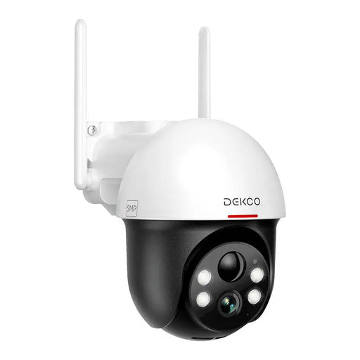 IP Outdoor camera with solar panel DEKCO DC9L 5MP 355° - IP cameras<<<Smart Home<<<InnproXML